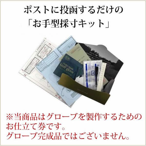 グローブお仕立券キット内容